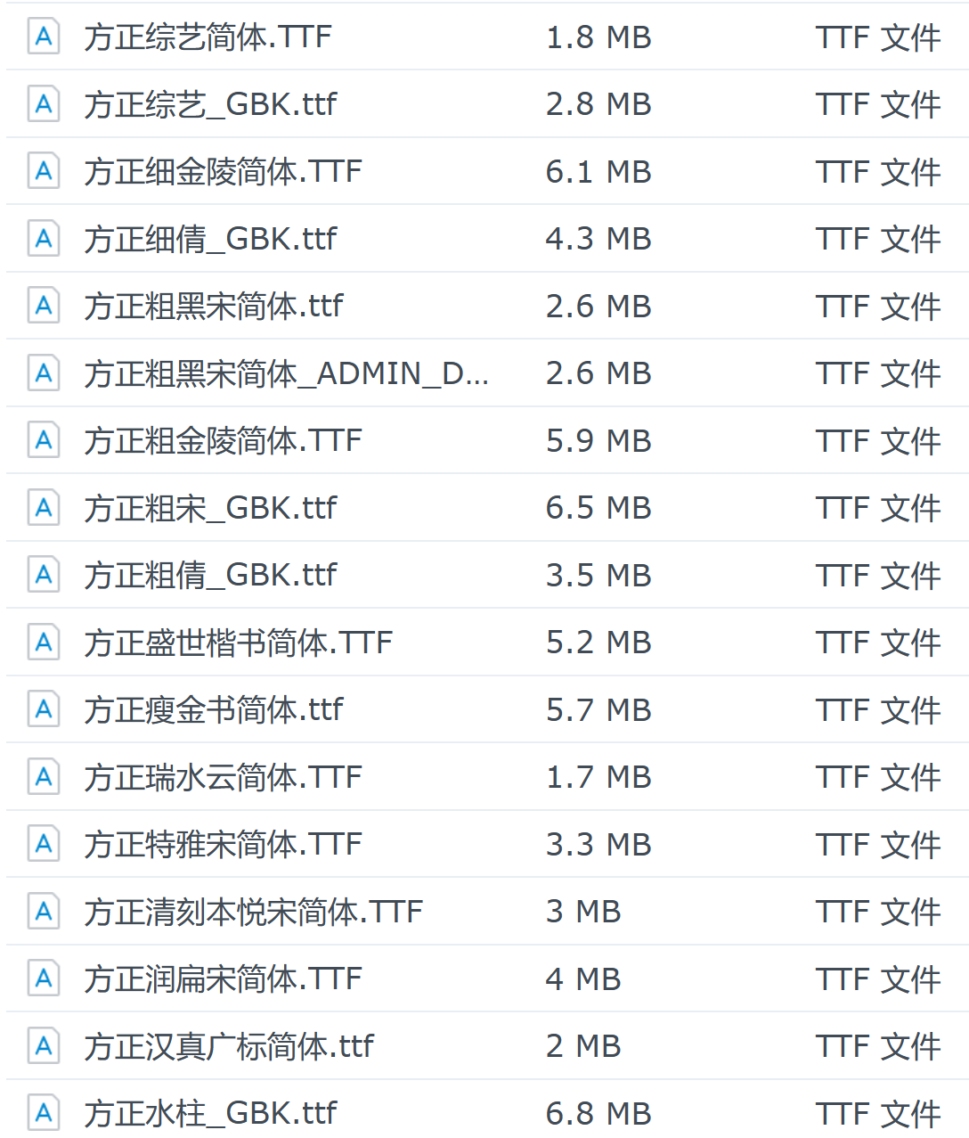 语文老师常用字体合集（100余款字体，所有VIP免费下载）第3页