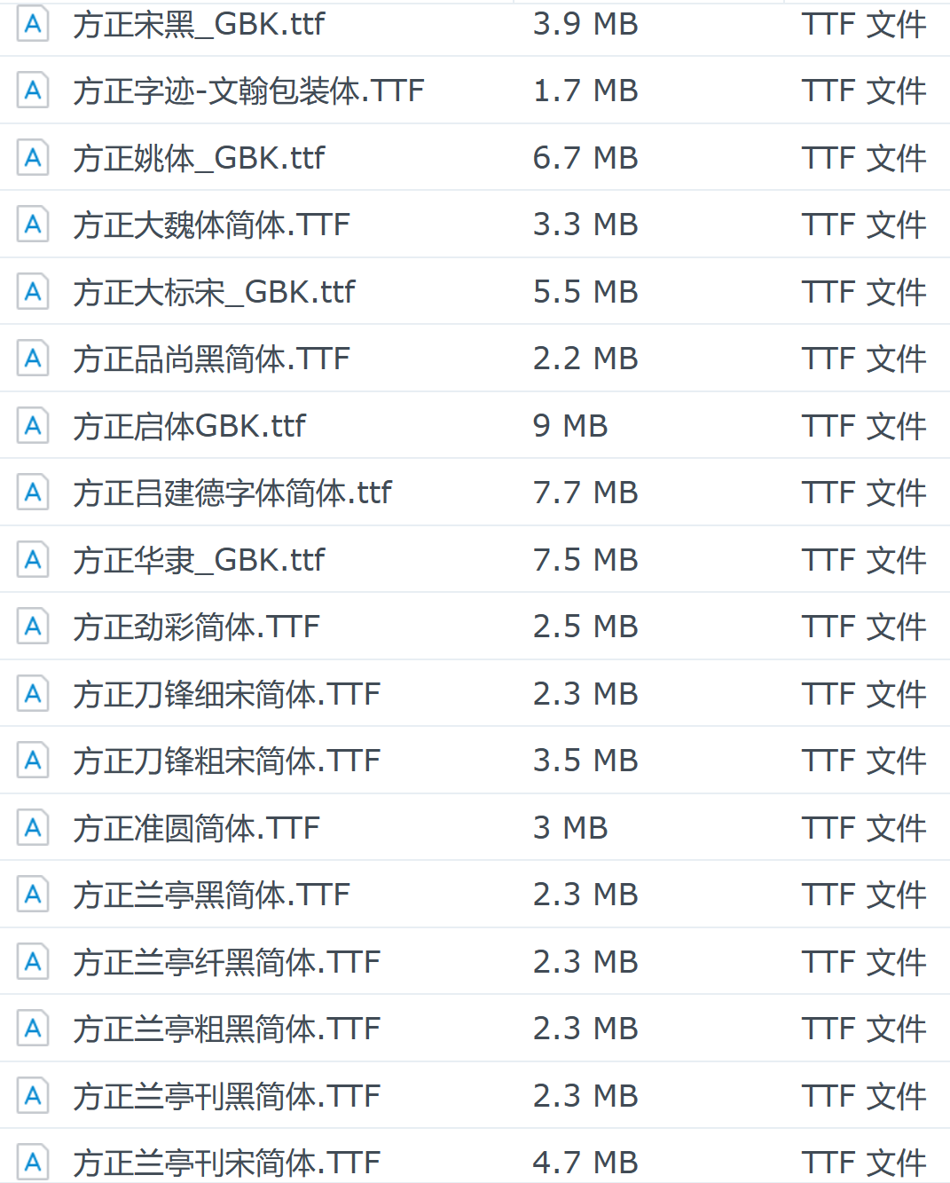 语文老师常用字体合集（100余款字体，所有VIP免费下载）第4页